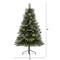 5ft. Unlit French Alps Mountain Pine Artificial Christmas Tree